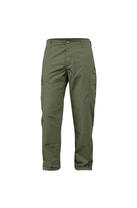 Pantaloni BDU Mil-Tec Teesar – Rip-Stop 100% Bumbac, 220 g/m², Oliv