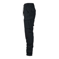 Pantaloni BDU Stretch Ripstop Slim Fit Negru Fostex - Mișcare și Durabilitate