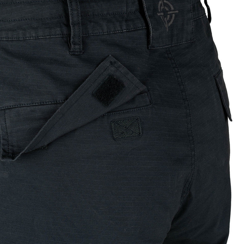 Pantaloni BDU Stretch Ripstop Slim Fit Negru Fostex - Mișcare și Durabilitate