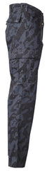 Pantaloni BDU US Army Night Camo MFH - Fermoar frontal, Talie ajustabilă