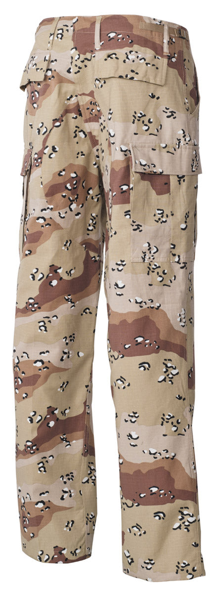 Pantaloni BDU US, Camuflaj Desert MFH - Rip Stop, 6 Buzunare