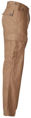 Pantaloni BDU US Coyote Tan MFH - Talie Ajustabilă, Buzunare Cargo