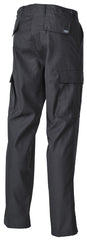 Pantaloni BDU US Negru MFH - Talie Ajustabilă, 6 Buzunare