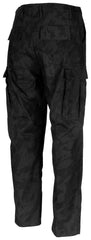 Pantaloni BDU US Night Camo MFH - Ripstop, Talie Ajustabilă