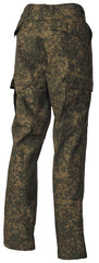Pantaloni BDU US Russian Digital MFH - Fermoar, 6 Buzunare