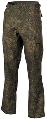 Pantaloni BDU US Russian Digital MFH - Fermoar, 6 Buzunare