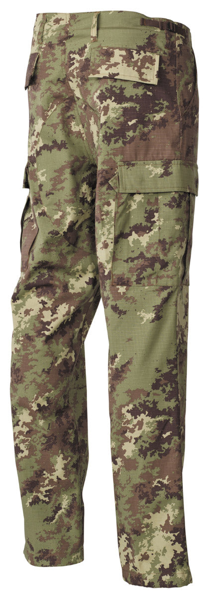 Pantaloni BDU US Vegetato MFH - Rip Stop, Talie Ajustabilă