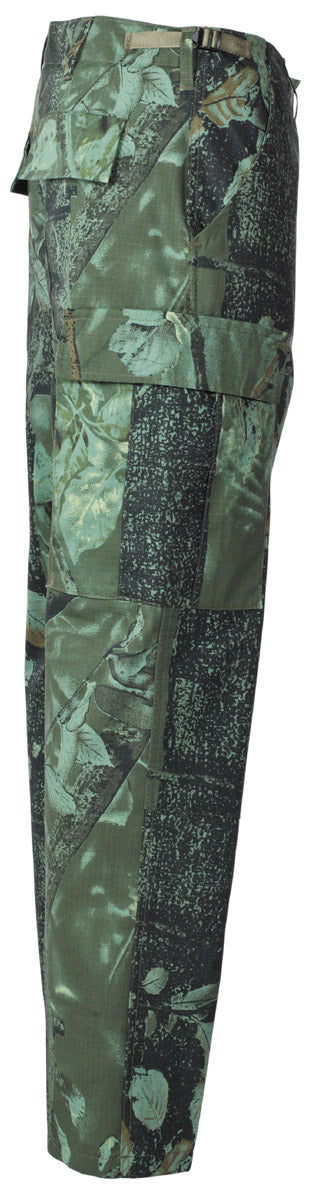Pantaloni BDU US Verde Hunter MFH - Ripstop, 6 Buzunare