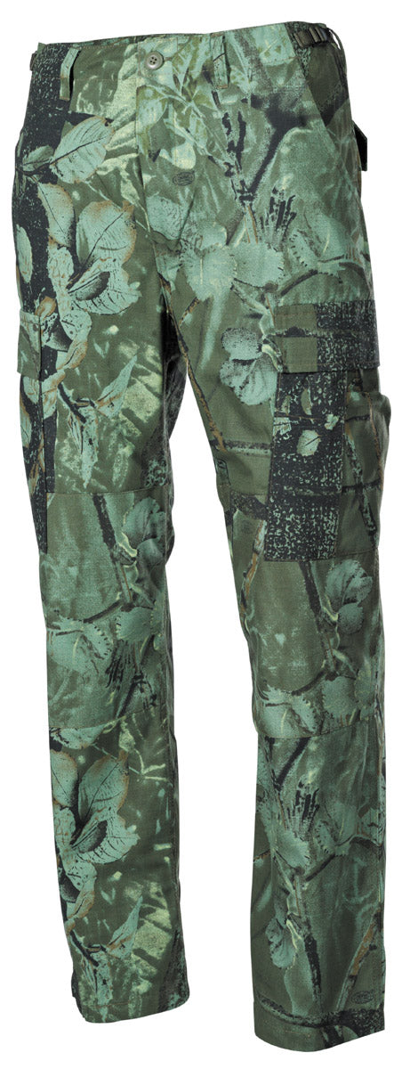Pantaloni BDU US Verde Hunter MFH - Ripstop, 6 Buzunare