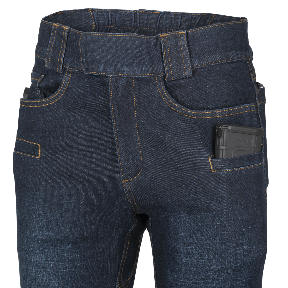 Pantaloni blugi Helikon-Tex Greyman Tactical Jeans® Denim Mid Dark Blue