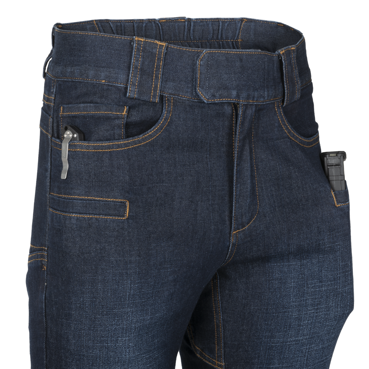 Pantaloni blugi Helikon-Tex Greyman Tactical Jeans® Denim Mid Dark Blue