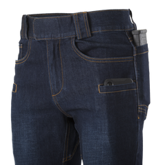 Pantaloni blugi Helikon-Tex GREYMAN TACTICAL JEANS® Slim, Dark Blue