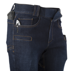 Pantaloni blugi Helikon-Tex GREYMAN TACTICAL JEANS® Slim, Dark Blue