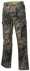 Pantaloni BW Feldhose Flecktarn MFH - Standard Militar, 2 Buzunare Cargo
