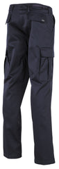 Pantaloni Câmp BDU US Albastru MFH - 6 Buzunare, Talie ajustabilă