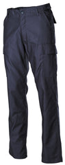 Pantaloni Câmp BDU US Albastru MFH - 6 Buzunare, Talie ajustabilă