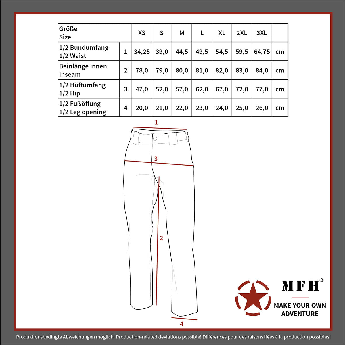 Pantaloni Câmp US BDU Albastru MFH - Întărituri Genunchi/Șezut