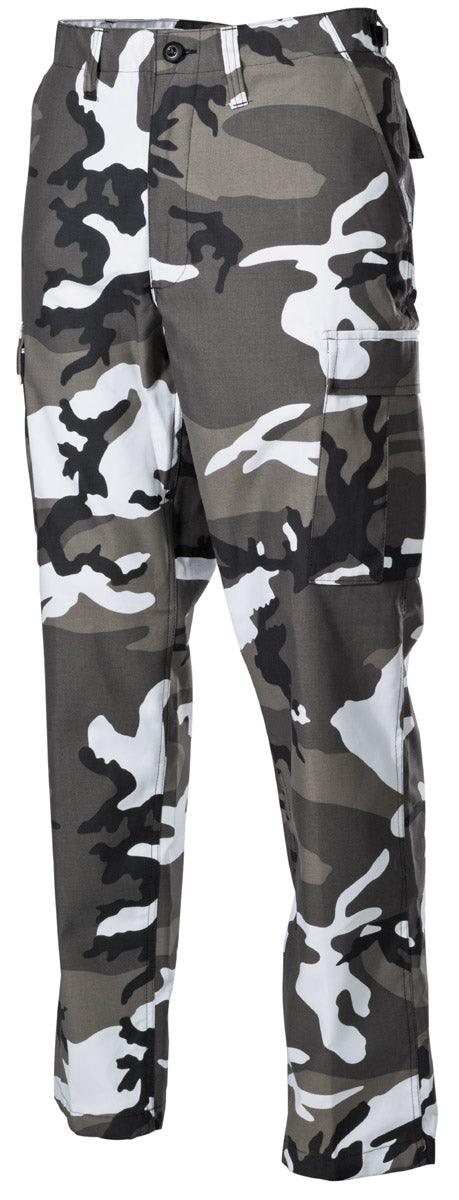 Pantaloni Camp US BDU Urban MFH - Fermoar frontal, 6 Buzunare