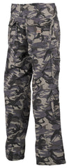 Pantaloni Cargo Defense Combat Camo PureTrash - Button Fly, Buzunare Cargo