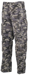 Pantaloni Cargo Defense Combat Camo PureTrash - Button Fly, Buzunare Cargo