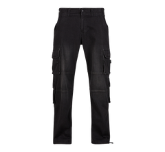 Pantaloni Cargo Denim Negru Brandit - Versatilitate Urbana