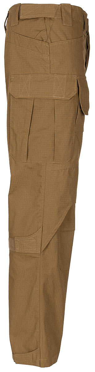 Pantaloni Combat Einsatzhose "Mission" Coyote MFHProfessional - Rip Stop, Buzunare Multiple