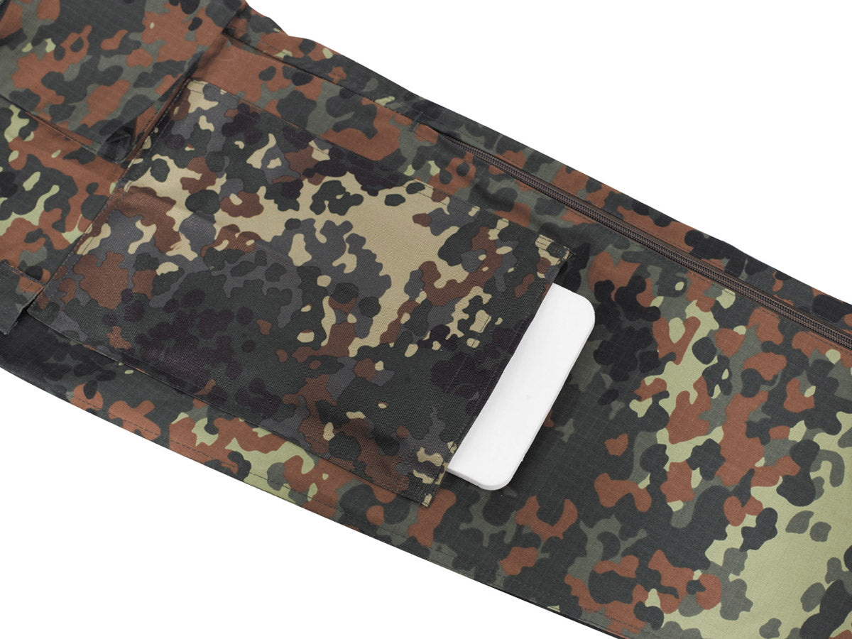 Pantaloni Combat Smock Flecktarn MFHProfessional - Rip Stop, 6 Buzunare