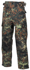 Pantaloni Combat Smock Flecktarn MFHProfessional - Rip Stop, 6 Buzunare