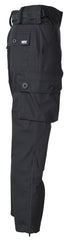Pantaloni Commando Smock Negri MFHProfessional - Genunchi întăriți, Protecții detașabile