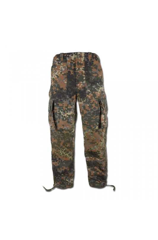 Pantaloni Commando Ușori Mil-Tec – 65% Bumbac, 35% Poliester, Flecktarn