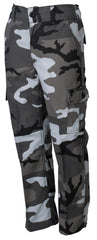 Pantaloni Copii US BDU Urban MFH - 6 Buzunare, Talie Elastică