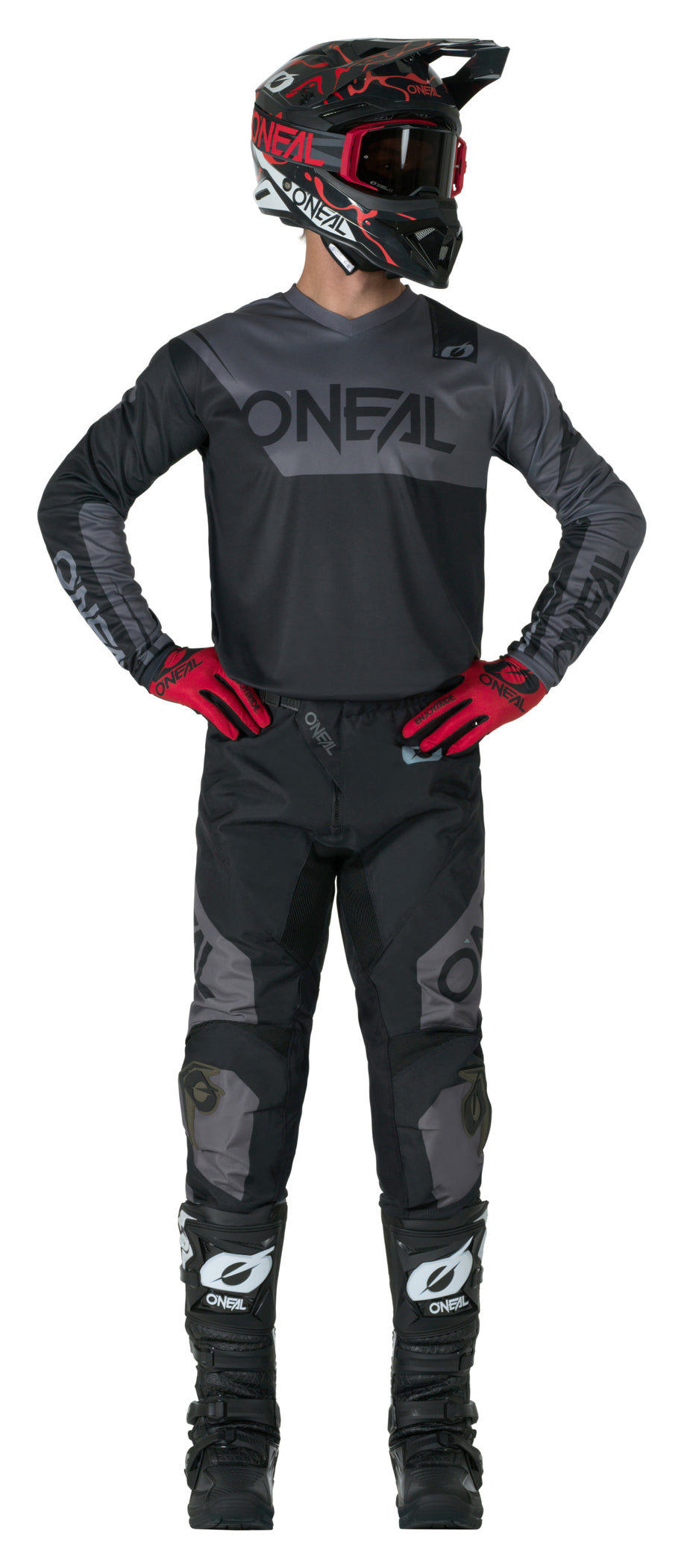 Pantaloni Cross Element Racewear O'Neal - Confort & Protecție