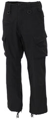 Pantaloni Damă Softshell Allround Negru MFH - Impermeabili, Buzunare Cargo