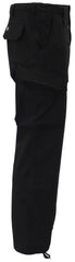 Pantaloni Damă Softshell Allround Negru MFH - Impermeabili, Buzunare Cargo