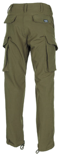 Pantaloni Damă Softshell Allround Oliv MFH - Impermeabili, Rezistenți la Vânt
