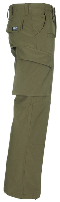 Pantaloni Damă Softshell Allround Oliv MFH - Impermeabili, Rezistenți la Vânt