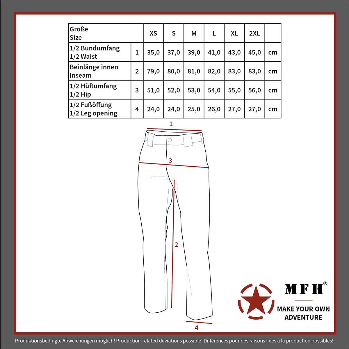Pantaloni Dama US BDU Negru MFH - Genunchi & Șezut Întărit, 6 Buzunare