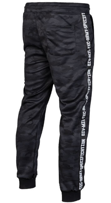 Pantaloni de Antrenament DARK CAMO MIL-TEC® – Camuflaj Urban, Confort Total