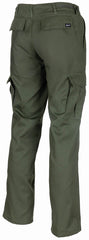 Pantaloni de Camp BDU Oliv MFH - Fermoar Frontal, Talie Ajustabilă