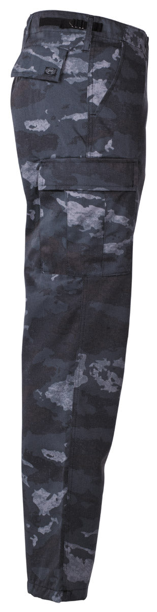 Pantaloni de Camp BDU US HDT-camo LE MFH - 6 Buzunare, Talie Ajustabilă