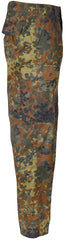 Pantaloni de Câmp BW Feldhose Flecktarn - 2 Buzunare Picior, Fermoar