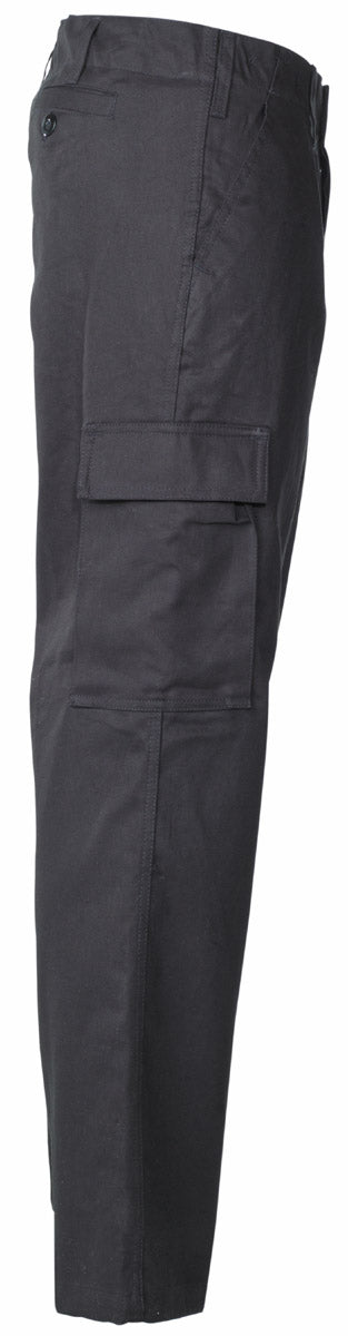 Pantaloni de Câmp BW Moleskinhose Negru MFH - Închidere nasturi, Manșete ajustabile