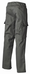 Pantaloni de Câmp BW Moleskinhose Oliv MFH - Închidere Nasturi, Tiv Ajustabil