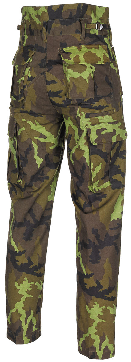 Pantaloni de Câmp CZ M95 Camo MFH - Genunchi Întăriți, Talie Ajustabilă