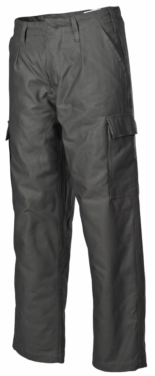 Pantaloni de Câmp Moleskin BW cu căptușeală termică Oliv MFH - 100% Bumbac, Gaici late