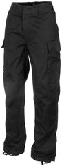 Pantaloni de Câmp Moleskin Stonewashed Negru - Închidere nasturi, Buclă centură BW