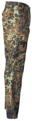Pantaloni de Câmp US BDU Flecktarn MFH - 6 Buzunare, Talie Ajustabilă