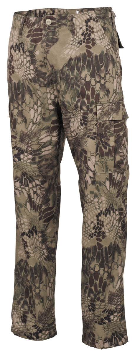 Pantaloni de Câmp US BDU snake FG MFH - Talie ajustabilă, Buzunare multiple