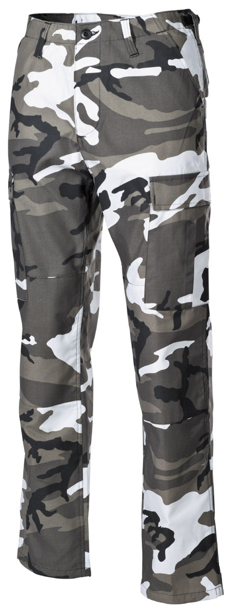 Pantaloni de Câmp US BDU Urban MFH - 6 Buzunare, Talie Ajustabilă