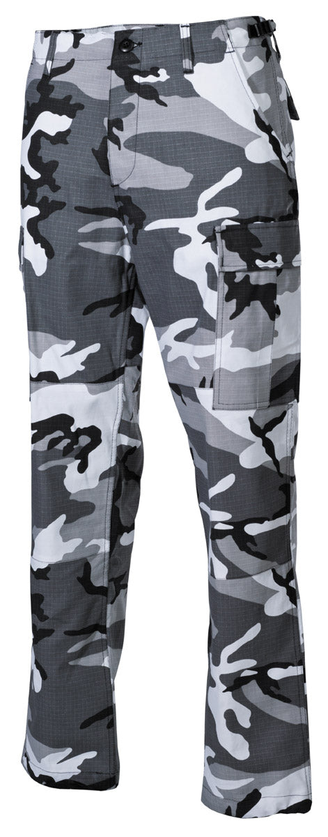 Pantaloni de Câmp US BDU Urban MFH - Rip Stop, 6 Buzunare